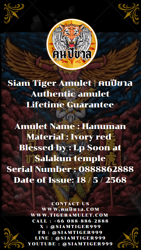 พระเครื่อง ฅนปีขาล siam tiger amulet หนุมานพ่อสุ่น เครื่องราง เครื่องรางเสือ เสือหลวงพ่อปาน เสือหลวงพ่อแตง เสือหลวงพ่อนก เสือหลวงพ่อสาย เสือหลวงพ่อเรือน เสือหลวงพ่อคง